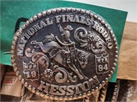 29 - 1984 Hesston Rodeo Belt Buckles