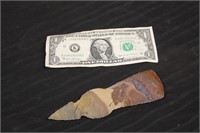 Native American Contemporary Flint Spearpoint #2