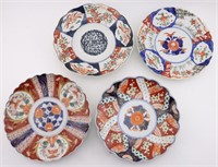 4 Porcelain Imari Dishes