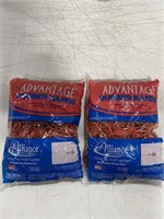 2X SIZE 30 ADVANTAGE RUBBER BANDS (RED) 1LB