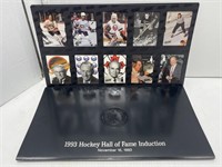 1993 Hockey Hall of Fame Induction