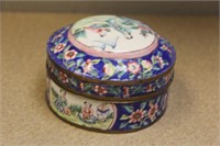 Vintage Chinese Round Box