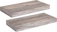 HOOBRO Floating Shelves, Wall Shelf Set of 2, 40