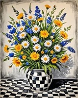 Damier Wildflowers 1 LTD EDT Canvas Van Gogh LTD
