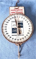 ANTIQUE PURINA FEED SAVER COW CULLER HANGING SCALE
