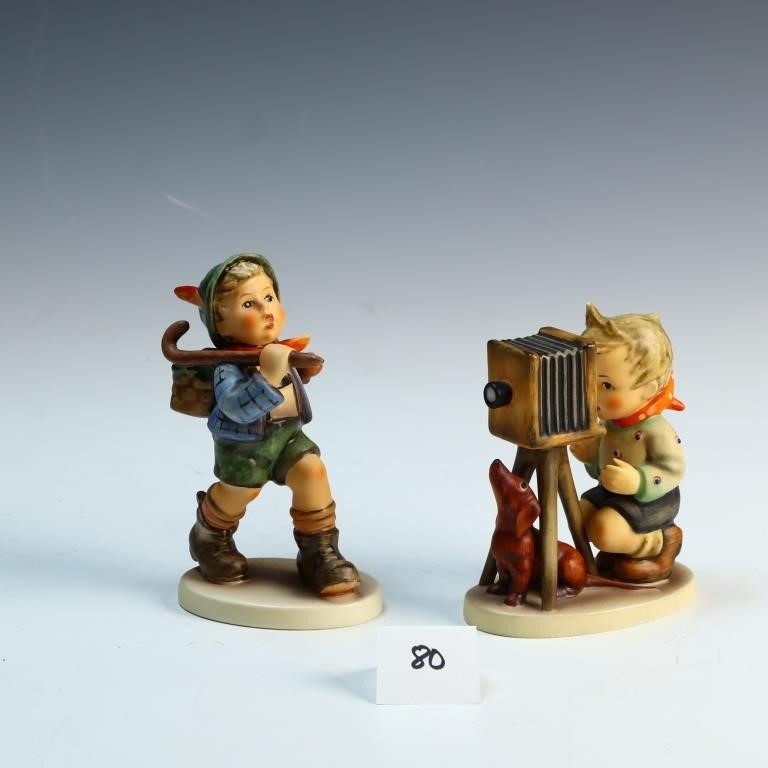 Two vintage Goebel Hummel figurines