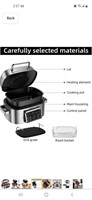 BBday 10-in-1 Electric Indoor Grill Combo, with