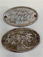 Pair Early Ford Badges