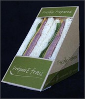 100% RECYCLED KRAFT PAPERBOARD SANDWICH WEDGE