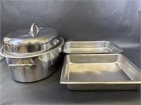 Himark Stainless Steel Pans, Roast Pan