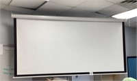 Projector Screen with Black Boarder
