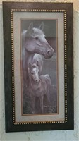 Mare & Foal Matted Picture