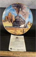 COLLECTOR PLATE-THE GREAT TRAINS