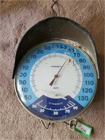 Vintage Original Ohio Jumbo Dial Thermometer