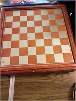 Checkerboard with no checkers