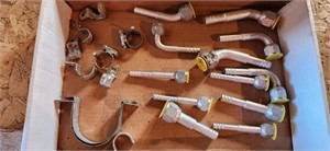 Assorted hydraulic ends and clamps