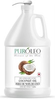 PUROLEO Fractionated Coconut Oil 128 Fl Oz