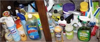 THE UNDER THE SINK CABINET CLEANING PRODUCTS