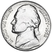 1952-S Jefferson Nickel NEARLY UNCIRCULATED