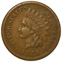 1885 Indian Head Penny NEARLY UNCIRCULATED
