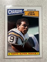 ROOKIE CARD 1987 TOPPS LESLIE ONEAL
