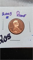 2003-S Proof Lincoln Penny