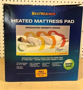 NEW heated mattress pad