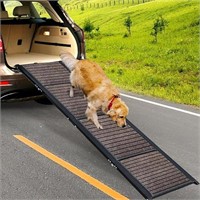 LUFFWELL Long 67" Wide 19.7" Dog Car Ramp
