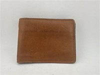 Brown Leather Wallet - Billfold