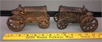2 Cast Iron Tractor Toys