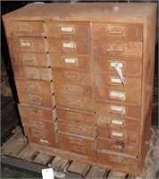 30 drawer parts cabinet