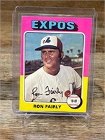 1975 Topps Ron Fairly Baseball CARD