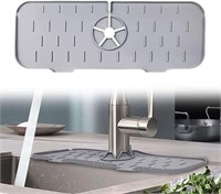 Kitchen Faucet Sink Splash Guard-Grey