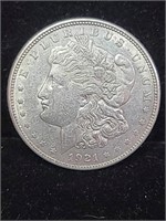 1921 D Morgan Silver dollar coin