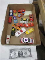 Lot of vintage diecast cars Related to racing