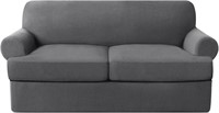 EXTLEZSA 3 Piece Stretch Sofa Covers Jacquard Couc