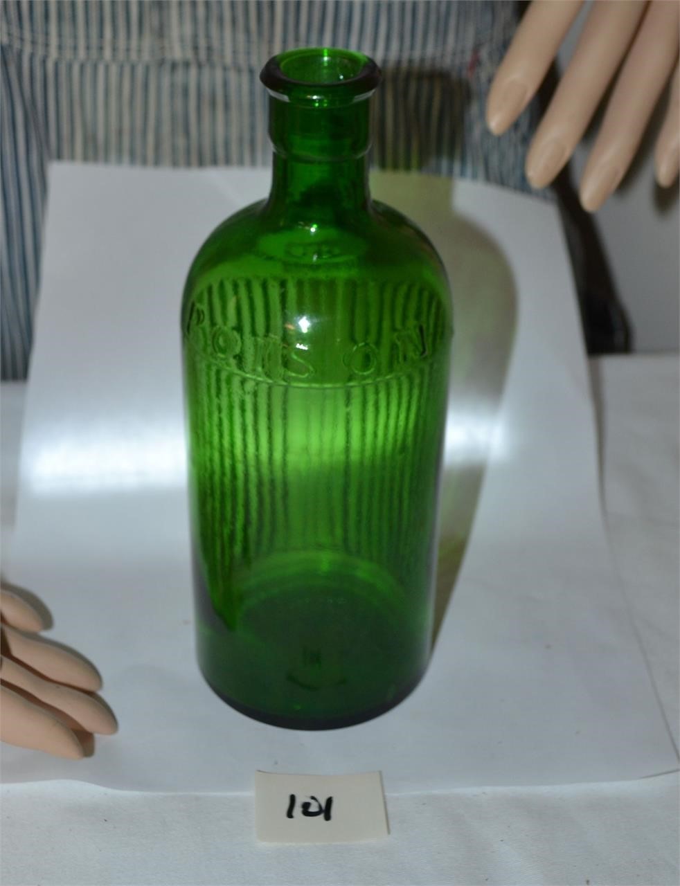 Medium Green Poison Bottle