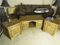 Coffee Table & 2 End Table