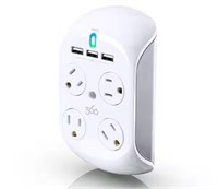 360 Electrical
Rotating 4-Outlet Surge Protector