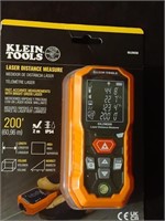 KLEIN LASER MEASURING UP TO 200' RECHARGEABLE