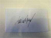 Donald J Trump Cut Autograph