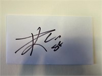 Travis kelce Cut Autograph