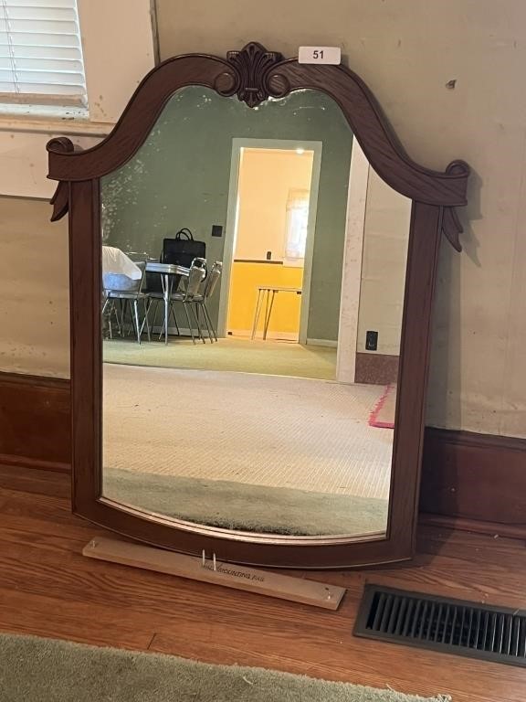 Retro Heavy Framed Mirror