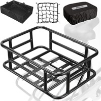 Raymace Rear Rack Bike Basket With Cargo Net And