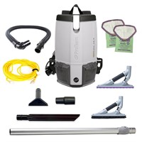 ProTeam ProVac FS 6 Commercial Backpack Vacuum wi