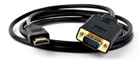 ZasLuke HDMI to VGA Gold Plated Active Video