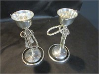 2 Decorative Candle Holders