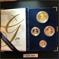 2006-W American Gold Eagle 4 Coin Proof Set