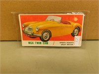 1961 Topps MGA Twin Cam Tall Boy