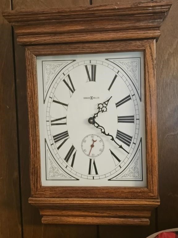 Howard Miller Wall Clock 14x19